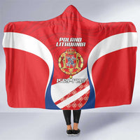 Poland-Lithuania Hooded Blanket Heraldic Eagle and Vytis Historical