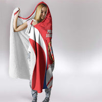 Poland-Lithuania Hooded Blanket Heraldic Eagle and Vytis Historical