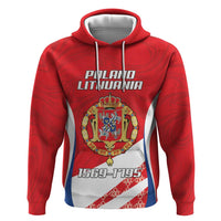 Poland-Lithuania Personalized Hoodie Heraldic Eagle and Vytis Historical