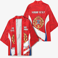 Poland-Lithuania Personalized Kimono Heraldic Eagle and Vytis Historical