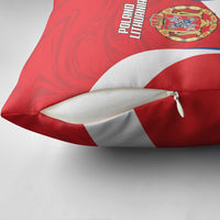 Poland-Lithuania Pillow Cover Heraldic Eagle and Vytis Historical