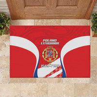 Poland-Lithuania Rubber Doormat Heraldic Eagle and Vytis Historical