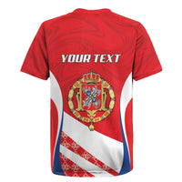 Poland-Lithuania Personalized Rugby Jersey Heraldic Eagle and Vytis Historical