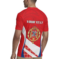 Poland-Lithuania Personalized Rugby Jersey Heraldic Eagle and Vytis Historical
