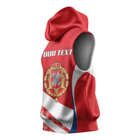 Poland-Lithuania Personalized Sleeveless Hoodie Heraldic Eagle and Vytis Historical
