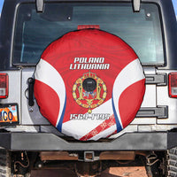 Poland-Lithuania Spare Tire Cover Heraldic Eagle and Vytis Historical