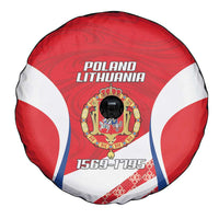 Poland-Lithuania Spare Tire Cover Heraldic Eagle and Vytis Historical