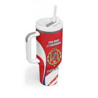 Poland-Lithuania Personalized Tumbler With Handle Heraldic Eagle and Vytis Historical