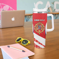 Poland-Lithuania Personalized Tumbler With Handle Heraldic Eagle and Vytis Historical
