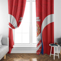 Poland-Lithuania Window Curtain Heraldic Eagle and Vytis Historical
