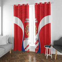 Poland-Lithuania Window Curtain Heraldic Eagle and Vytis Historical