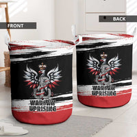 Warsaw Uprising 1944 Laundry Basket Polska Walczy Kotwica