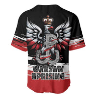 Warsaw Uprising 1944 Baseball Jersey Polska Walczy Kotwica