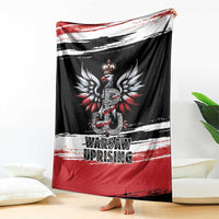 Warsaw Uprising 1944 Blanket Polska Walczy Kotwica
