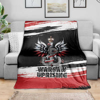 Warsaw Uprising 1944 Blanket Polska Walczy Kotwica