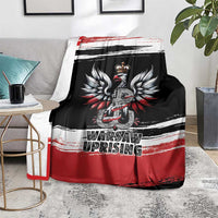 Warsaw Uprising 1944 Blanket Polska Walczy Kotwica