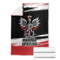 Warsaw Uprising 1944 Blanket Polska Walczy Kotwica