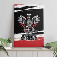 Warsaw Uprising 1944 Canvas Wall Art Polska Walczy Kotwica