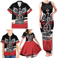 Warsaw Uprising 1944 Family Matching Tank Maxi Dress and Hawaiian Shirt Polska Walczy Kotwica