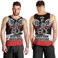 Warsaw Uprising 1944 Men Tank Top Polska Walczy Kotwica