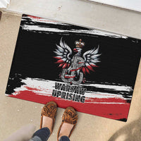 Warsaw Uprising 1944 Rubber Doormat Polska Walczy Kotwica
