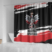 Warsaw Uprising 1944 Shower Curtain Polska Walczy Kotwica