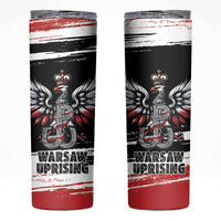 Warsaw Uprising 1944 Skinny Tumbler Polska Walczy Kotwica
