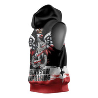 Warsaw Uprising 1944 Sleeveless Hoodie Polska Walczy Kotwica