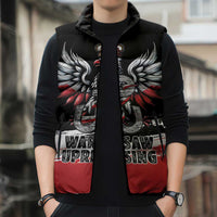 Warsaw Uprising 1944 Sleeveless Puffer Jacket Polska Walczy Kotwica