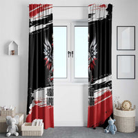 Warsaw Uprising 1944 Window Curtain Polska Walczy Kotwica