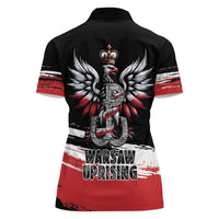 Warsaw Uprising 1944 Women Polo Shirt Polska Walczy Kotwica