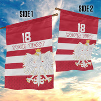 Custom Poland Rugby Garden Flag Biało-czerwoni Go Champion