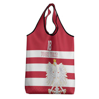 Custom Poland Rugby Grocery Bag Biało-czerwoni Go Champion