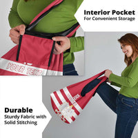 Custom Poland Rugby Grocery Bag Biało-czerwoni Go Champion