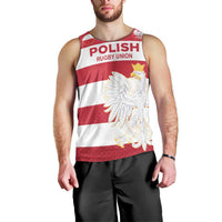 Custom Poland Rugby Men Tank Top Biało-czerwoni Go Champion