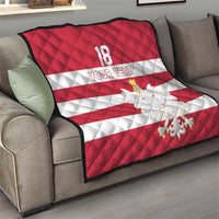 Custom Poland Rugby Quilt Biało-czerwoni Go Champion