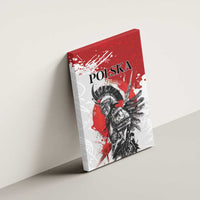 Polish Winged Hussar Canvas Wall Art Grunge Style