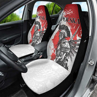 Polish Winged Hussar Car Seat Cover Grunge Style