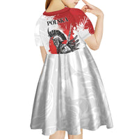 Polish Winged Hussar Kid Short Sleeve Dress Grunge Style