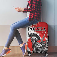 Polish Winged Hussar Luggage Cover Grunge Style