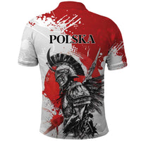 Polish Winged Hussar Polo Shirt Grunge Style