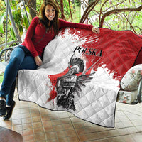 Polish Winged Hussar Quilt Grunge Style