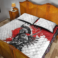Polish Winged Hussar Quilt Bed Set Grunge Style