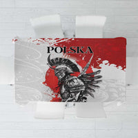 Polish Winged Hussar Tablecloth Grunge Style