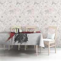 Polish Winged Hussar Tablecloth Grunge Style