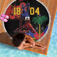 Haiti Negre Marron Beach Blanket Libete Egalite Fratenite