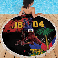 Haiti Negre Marron Beach Blanket Libete Egalite Fratenite