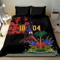 Haiti Negre Marron Bedding Set Libete Egalite Fratenite