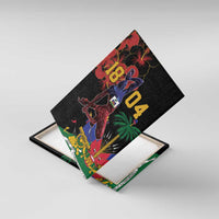 Haiti Negre Marron Canvas Wall Art Libete Egalite Fratenite