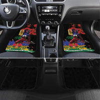 Haiti Negre Marron Car Mats Libete Egalite Fratenite
